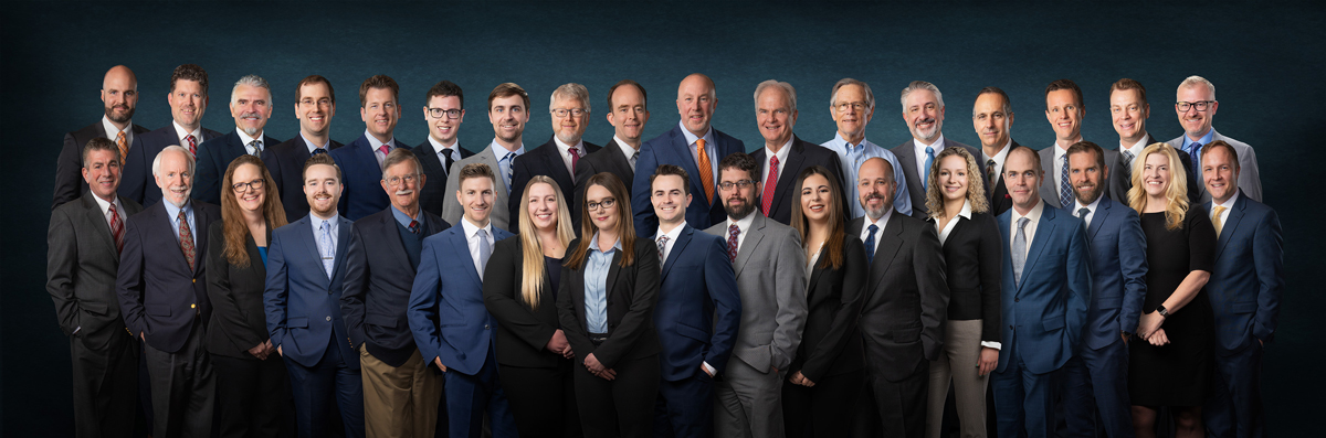 Lukins & Annis Firm Group photo.